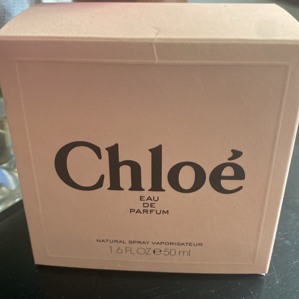 Chloe Perfume with Gold and Cream Accents - Picture 2 of 3